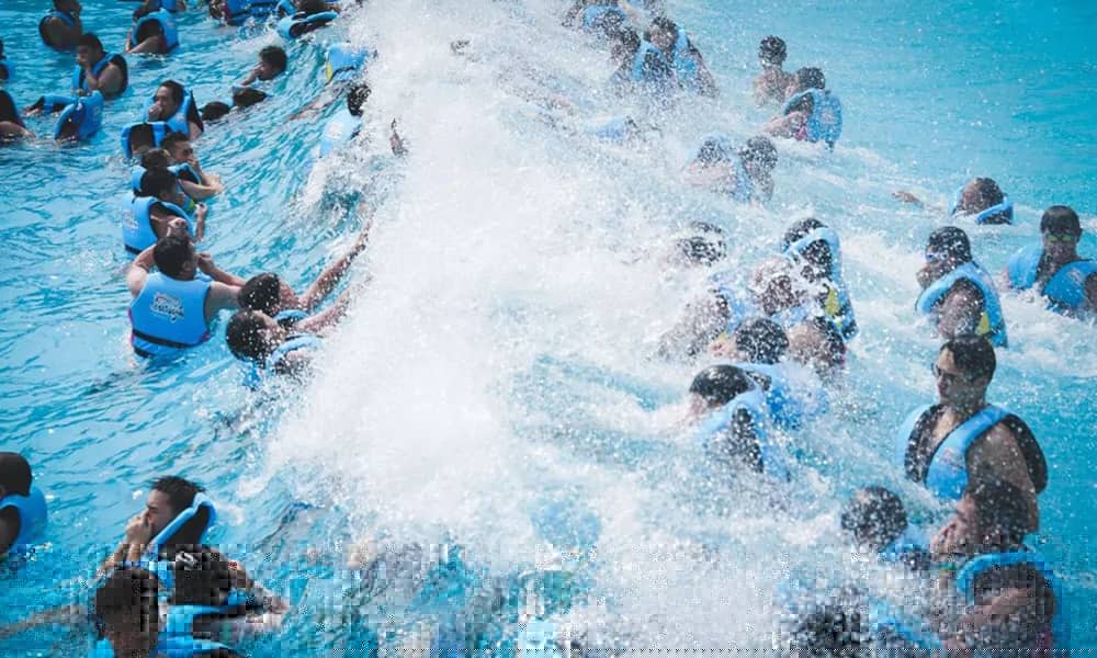 阿拉的海海啸池