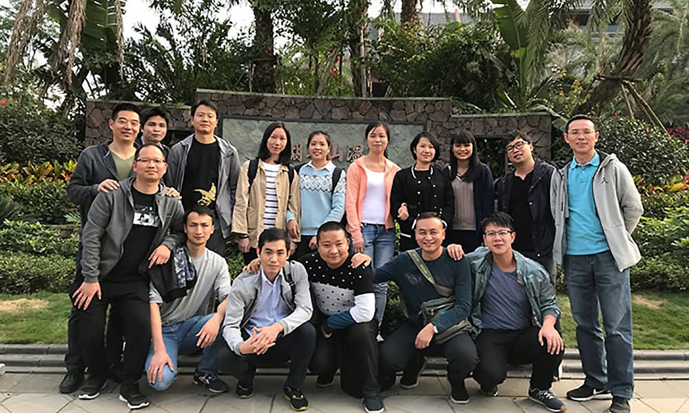 金年会项目中心集体游：美的鹭湖半山温泉