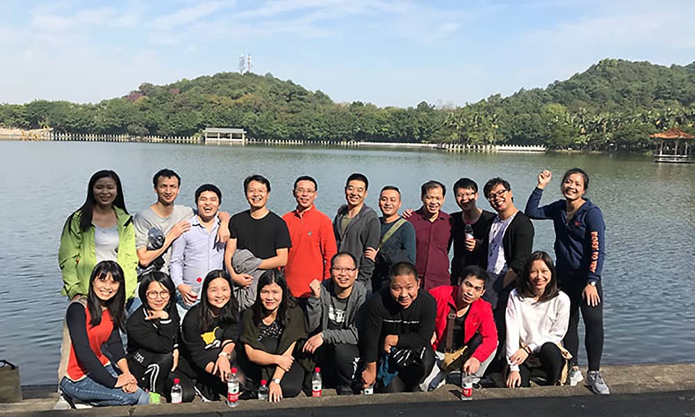 金年会项目中心集体游：西樵山风景名胜区