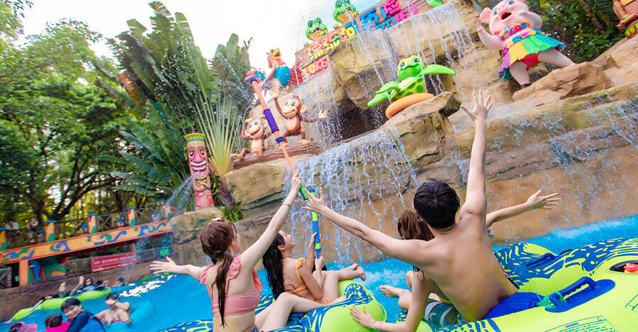 长隆水上乐园：百变乐园 一站体验全部
