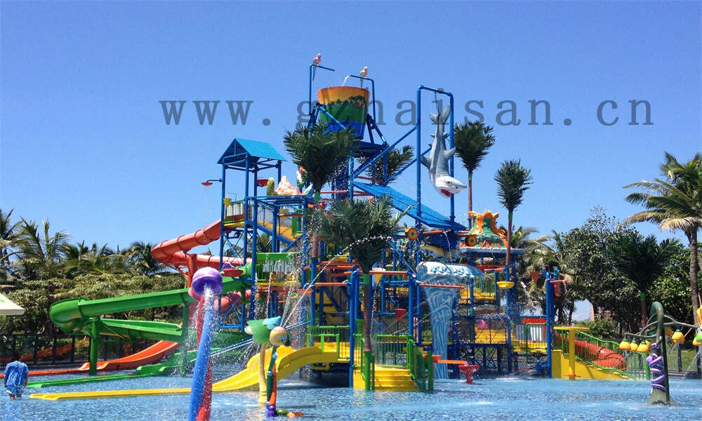 游乐园水上滑梯最长的,水上滑梯